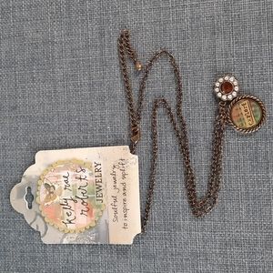 Charm Pendant Necklace Explore Flower Kelly Rae Roberts Jewelry Design Adventure
